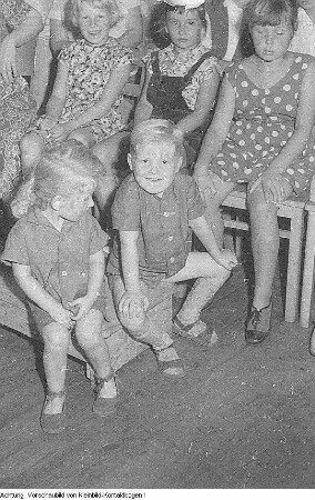 Müglitztal, Ferienlager Hartmannmühle, August 1960