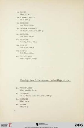 Montag, Nachmittags 4 Uhr (Nr. 166-318)