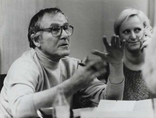 Günther Cwojdrak : Signierstunde in der Buchhandlung "Das internationale Buch", Karl-Liebknechtstraße