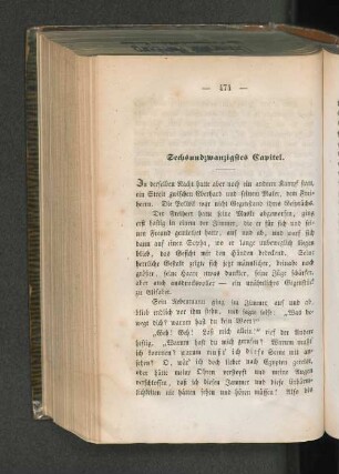 Sechsundzwanzigstes Capitel.