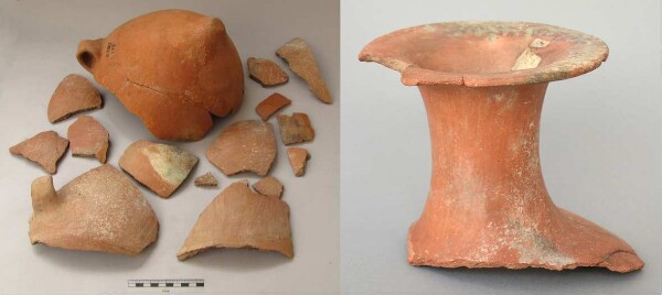 Clay amphora (fragment)