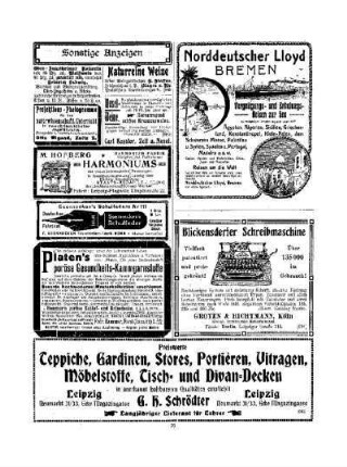 Sonstige Anzeigen
