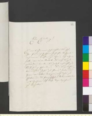Brief von Neureuther, Eugen Napoleon an Goethe, Johann Wolfgang von