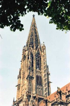 Freiburg: Münsterturm, Südseite