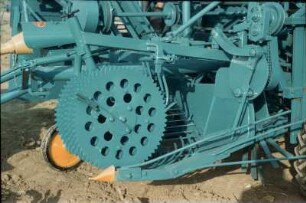 Fotografie: Erntetechnik, Zuckerrübe, Rodeorgan