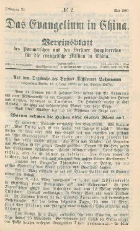 No. 2, Mai 1890