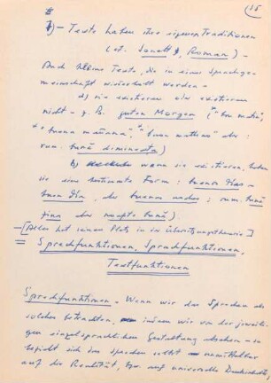 15-17, Sprechfunktionen