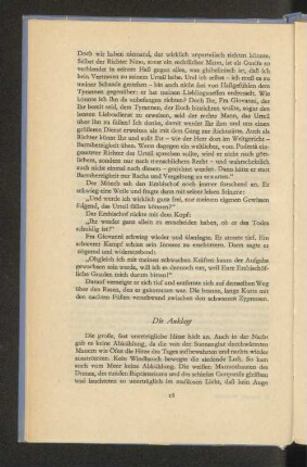 Die Anklage