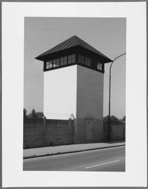 Wachturm an der östlichen Lagergrenze, Dachau