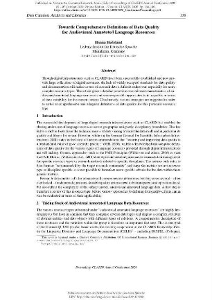 Towards Comprehensive Definitions of Data Quality for Audiovisual Annotated Language Resources