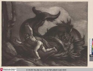 [Jona wird vom Wal ausgespuckt; Jonah Spat up by the Whale]