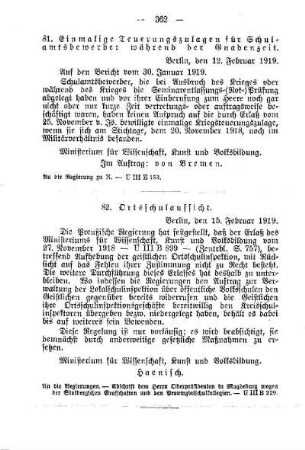 Ortschulaufsicht : [G. Öffentliches Volksschulwesen]