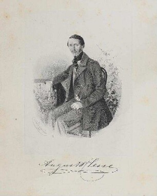 Bildnis von August Hesse