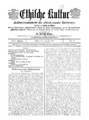 Völkerkrieg und Klassenkampf