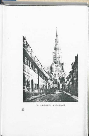 Die Nikolaikirche zu Greifswald.