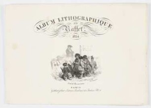 Album de 1834, Titelblatt der Folge "Album de 1834"