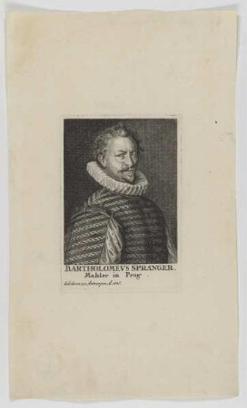 Bildnis des Bartholomäus Spranger
