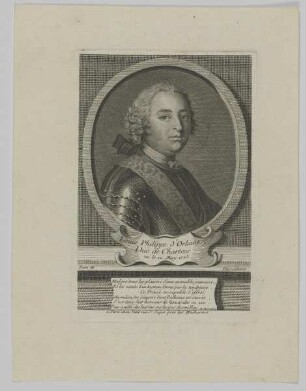 Bildnis von Louis Philippe d' Orleáns