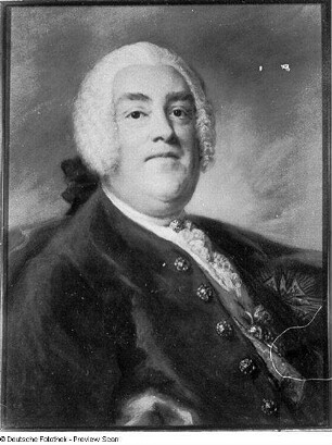 Bildnis König August III. von Polen, als Friedrich August II. Kurfürst von Sachsen