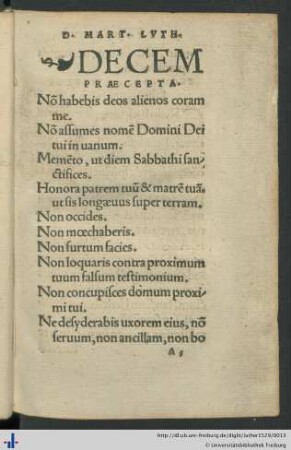 Decem Præcepta