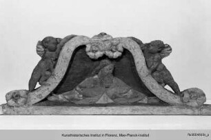 Altar des Heiligen Liberalis : Altarbekrönung mit Gottvater