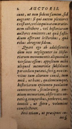 Epitome historiarum, ab orbe condito usque ad annum 1595