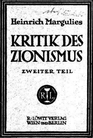 In: Kritik des Zionismus ; Band 2