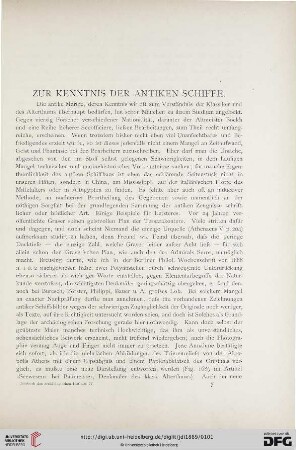 4: Zur Kenntnis der antiken Schiffe