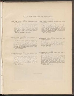 Erläuterungen zu Nr. 1579 - 1584: