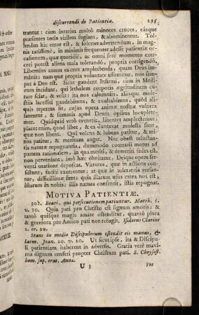 295-306, Motiva Patientiae