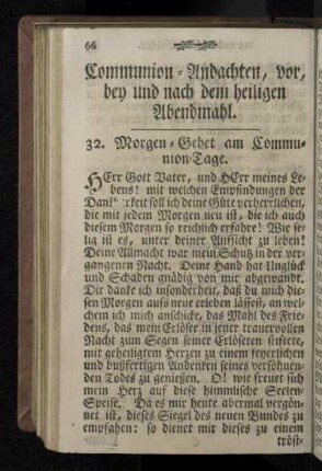 Communion-Andachten, vor, bey und nach dem heiligen Abendmahl.