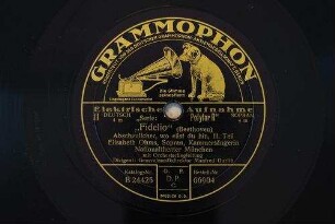 "Fidelio" : Abscheulicher, wo eilst du hin; II. Teil / (Beethoven)