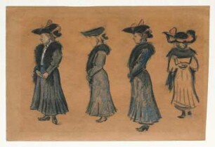 Vier Damen