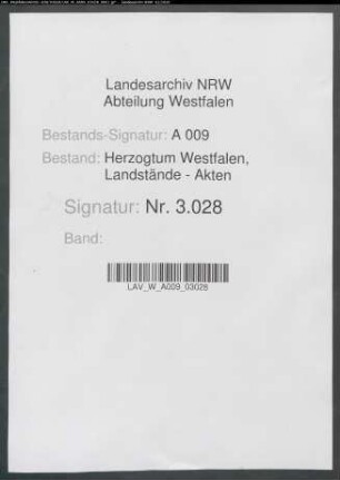 Akten des Hofrats und der Landtagsdeputierten betr. den Landtag 1770