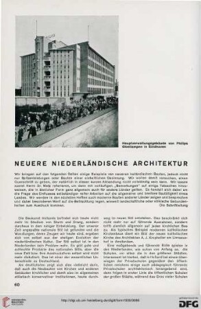 5: Neuere niederländische Architektur