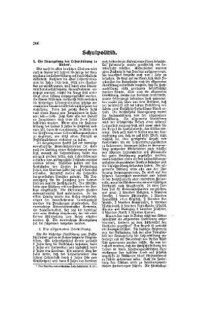 Schulpolitik