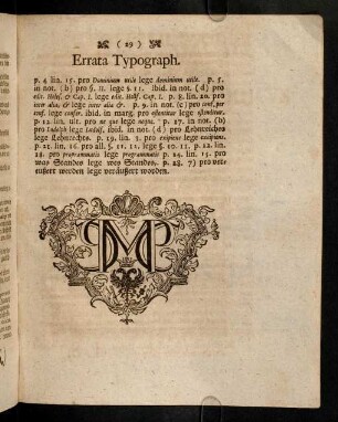 29-29, Errata Typograph