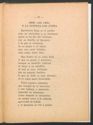 Dios los cría y la justicia los junta