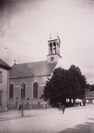 Annaberg-Buchholz, Katholische Kirche Sankt Joseph, Ansicht von Westen