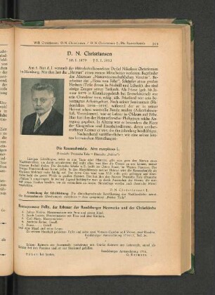 D. N. Christiansen