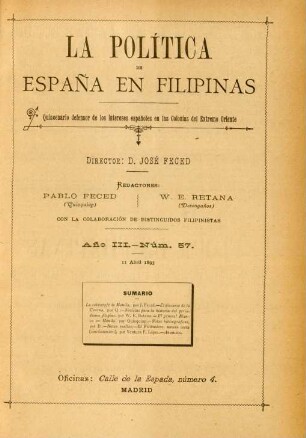 Núm. 57. 11 Abril 1893