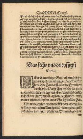 Das sechs und dreyssigst Capitel.