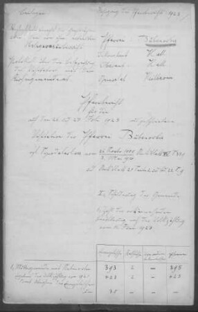 Bubenorbis: Pfarrbericht 1925