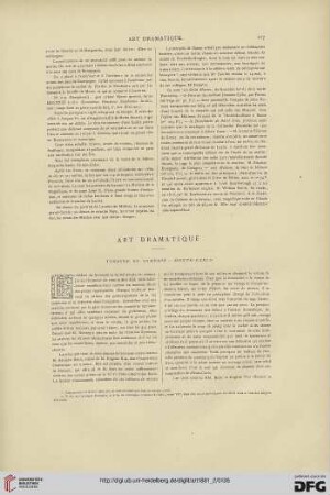 7: Art dramatique, [5] : Théatre du Gymnase: Monte-Carlo