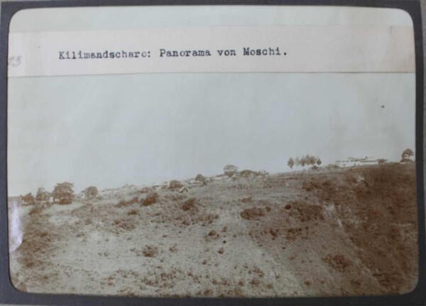 Kilimandscharo: Panorama von Moschi