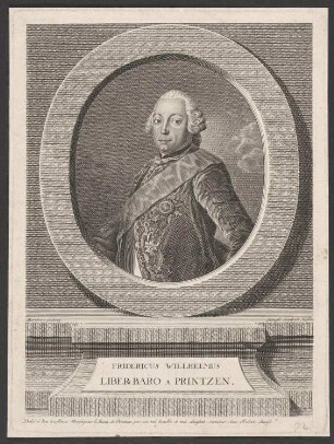 Porträt Friedrich Wilhelm von Printzen (1719-1773)