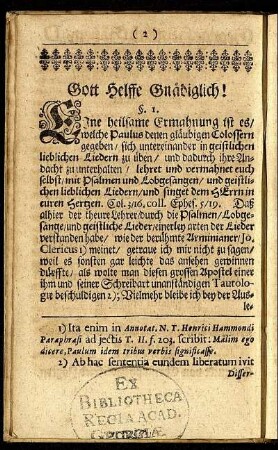 Gott Helffe Gnädiglich!