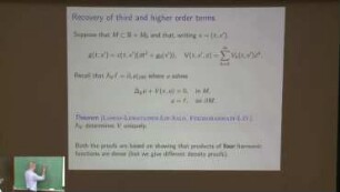 Inverse problem for a semi-linear elliptic equation
