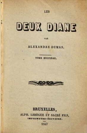 Les deux Diane, 8