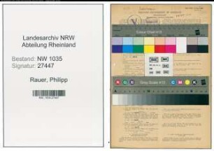 Entnazifizierung Philipp Rauer , geb. 27.08.1901 (Kesselheizer)